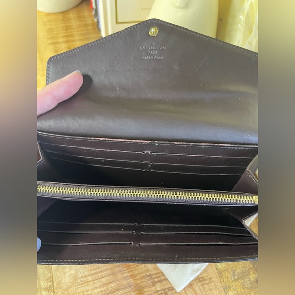 LV Louis Vuitton Vernis Portefeuille Sarah Long Wallet - Picture 10 of 14